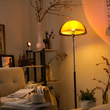 Aura Mushroom Bauhaus Floor Lamp