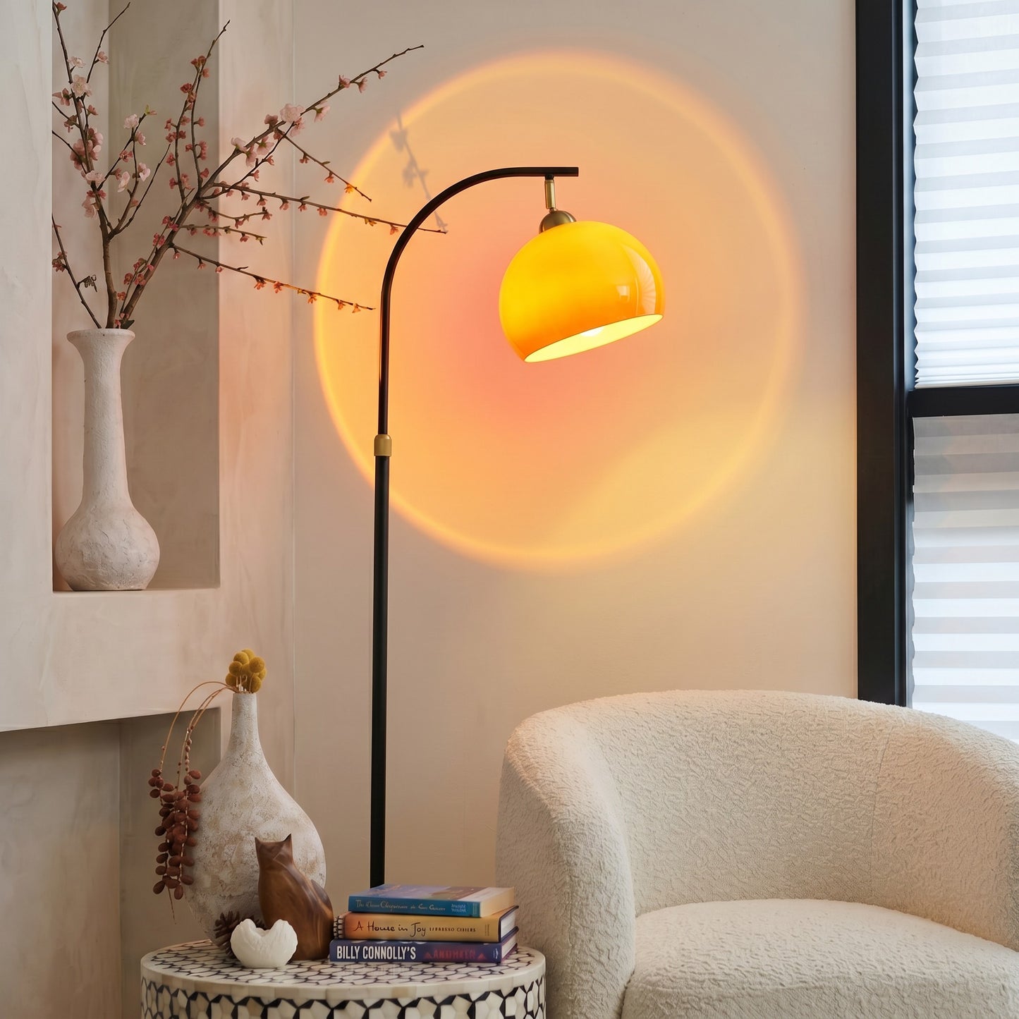 Aura Arc Bella Floor Lamp
