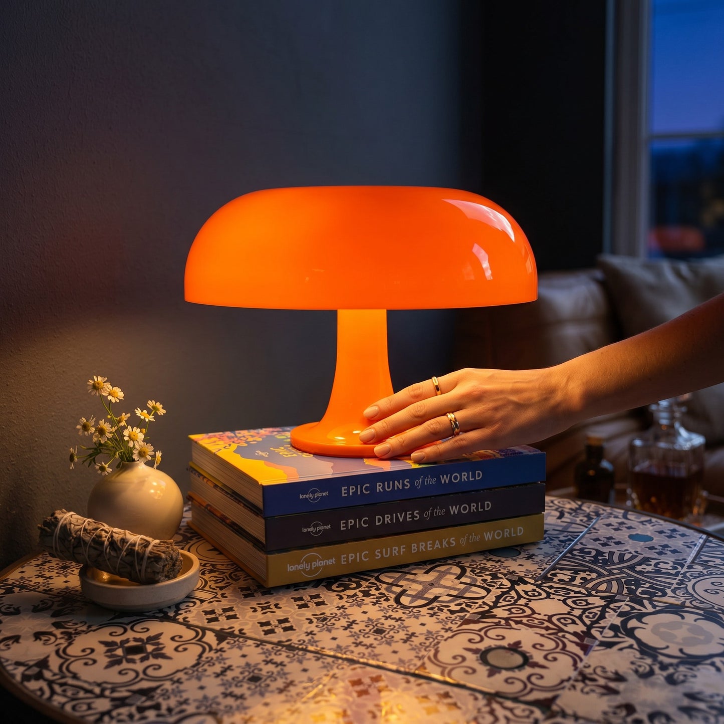 Mushroom Cloud Table Lamp