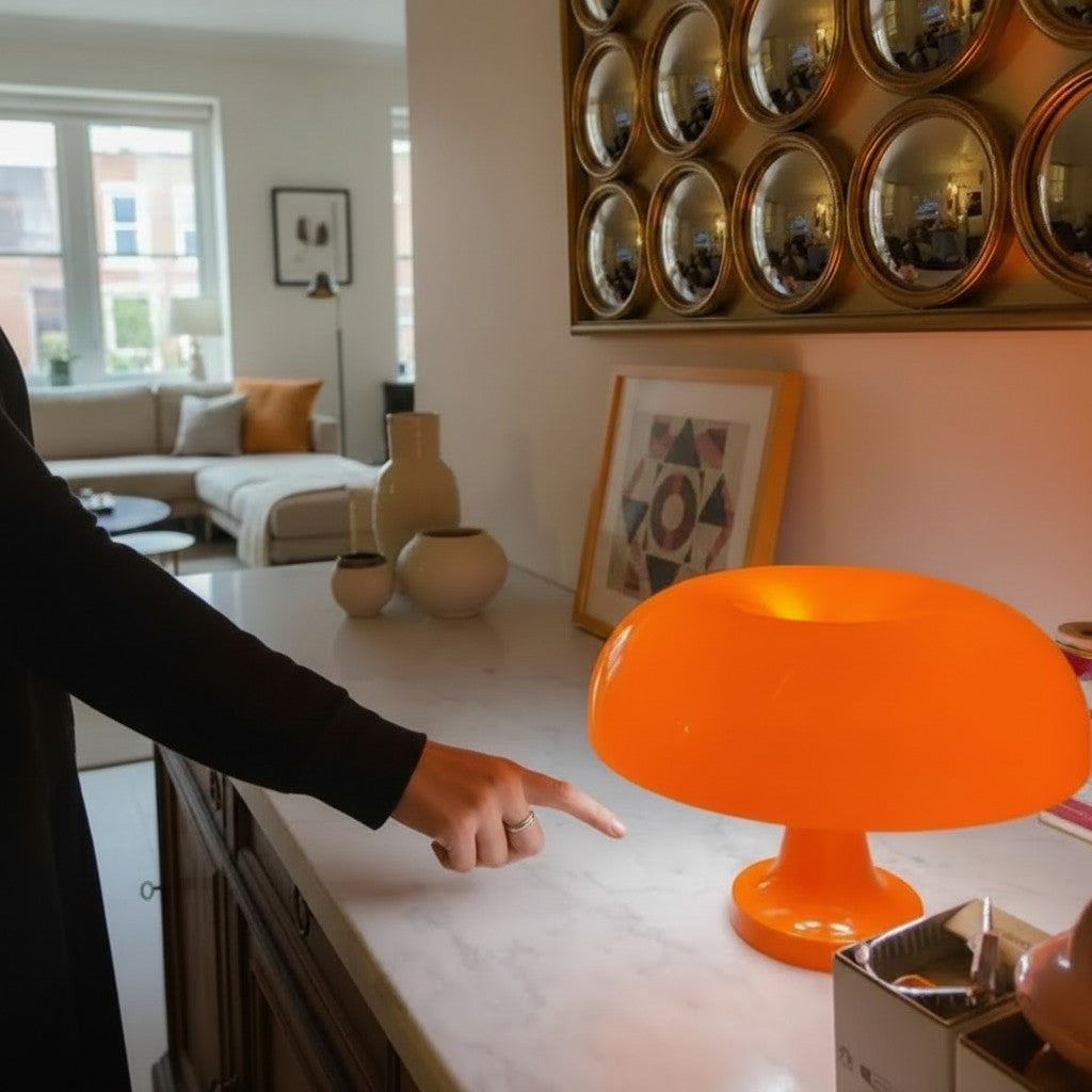Mushroom Cloud Table Lamp