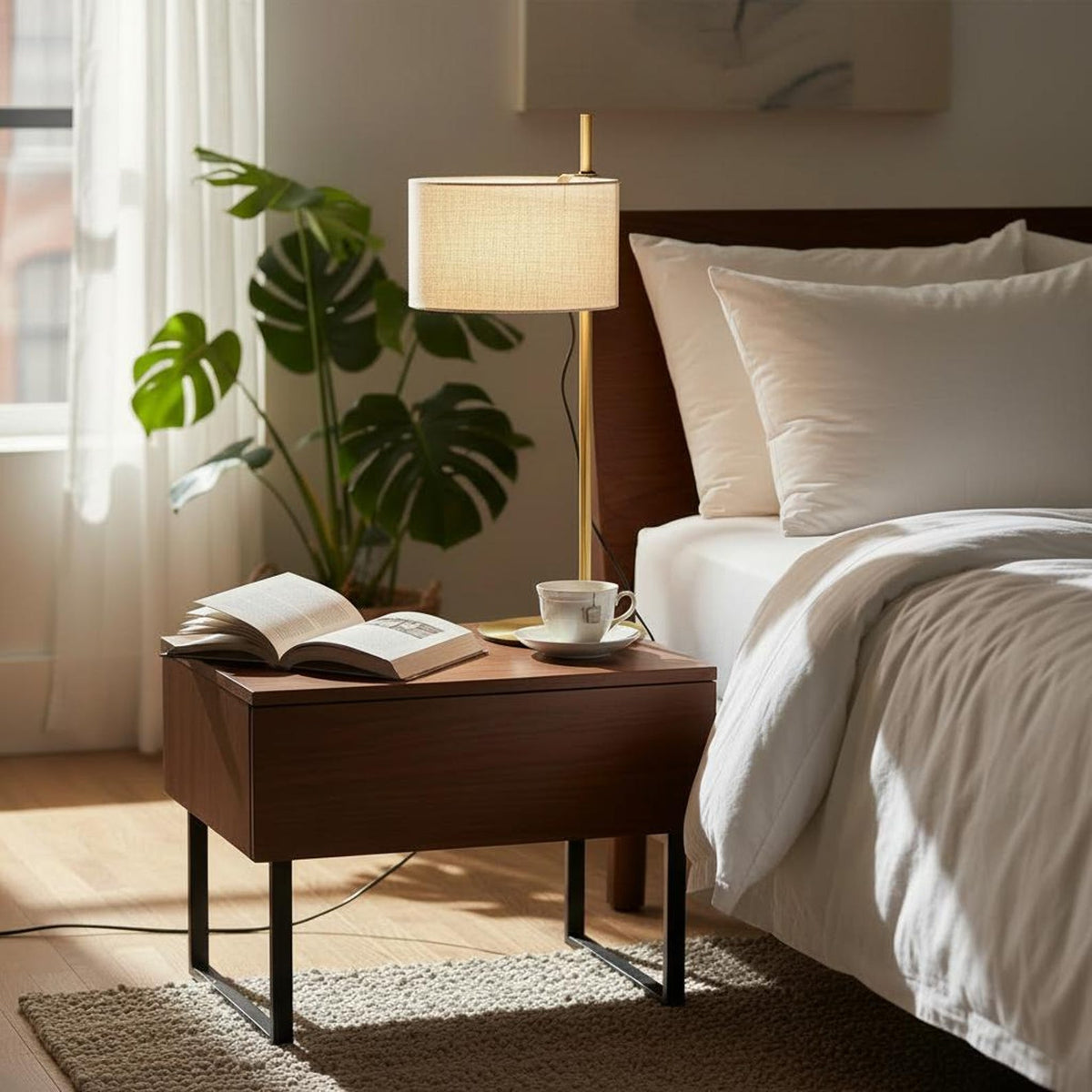 The Caden Floor & Desk Lamp - Charme Haven