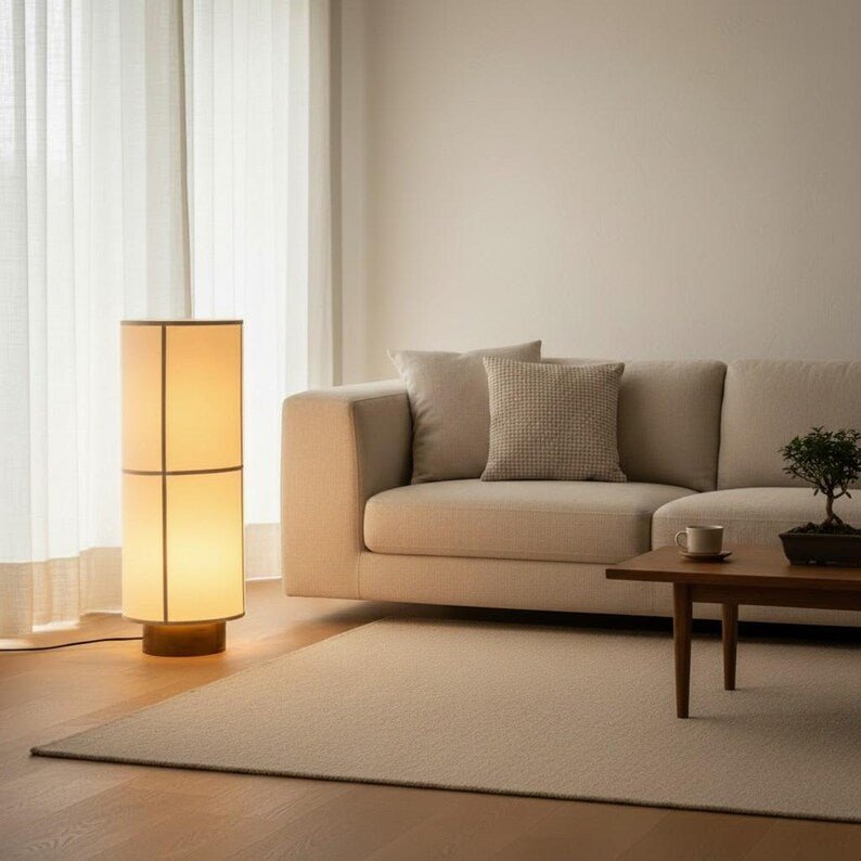 The Kuro Column Lamp - Charme Haven